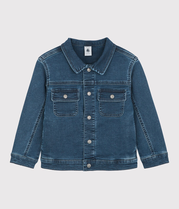 Unisex Children's Organic Denim Jacket blue
