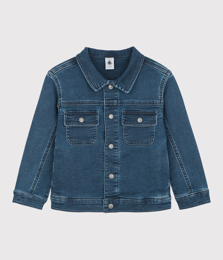 Unisex Children's Organic Denim Jacket blue