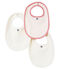 Baby girl's bib trio variante 1