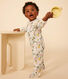 Babies' Floral Print Cotton Pyjamas
