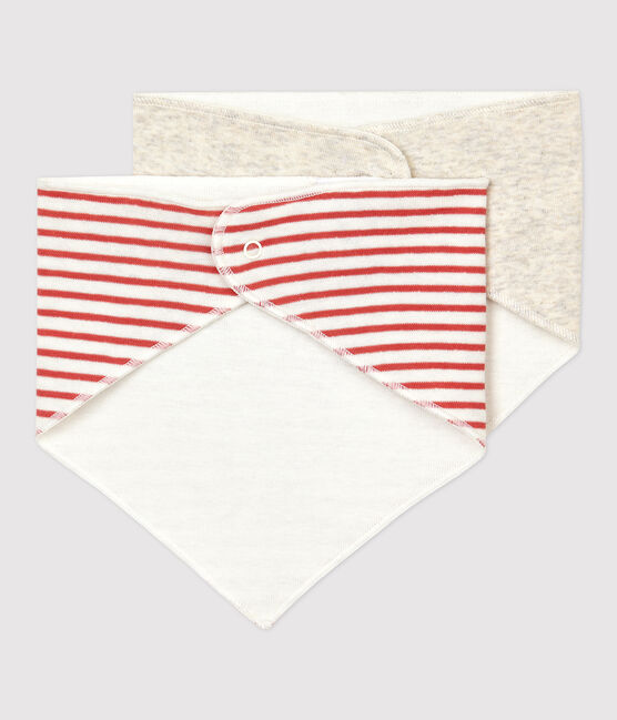 Pack of 2 baby bandana/bibs variante 2