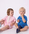 Babies' short plain cotton jumpsuit MARQUISE