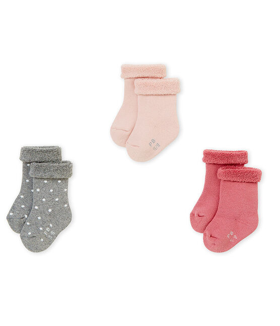 Set of 3 pairs of unisex baby's socks variante 1