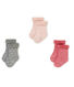 Set of 3 pairs of unisex baby's socks
