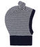 Unisex Baby Balaclava SMOKING blue/MARSHMALLOW white
