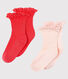 Baby Girls' Lace Socks - 2-Piece Set
