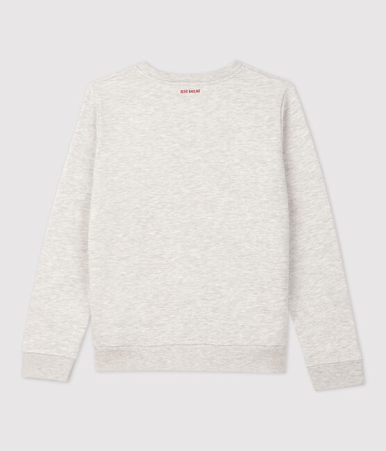 Unisex Children's Fleece Sweatshirt BELUGA CHINE grey
