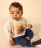 Babies' Long-Sleeved Jersey T-Shirt AVALANCHE Ecru