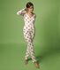 Women's Heart Pattern Homewear Jogging Bottoms.