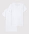Girls' Short-Sleeved White T-Shirt - 2-Pack variante 1