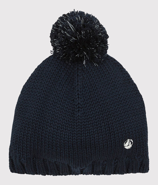 Unisex Children's Woolly Hat SMOKING blue
