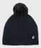 Unisex Children's Woolly Hat SMOKING blue