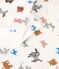 Children's Unisex Snugfit Cotton Pyjamas MARSHMALLOW white/MULTICO white