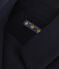 Women's woolen broadcloth pea coat SMOKING blue