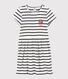 Girls' Short-Sleeved Organic Cotton Dress