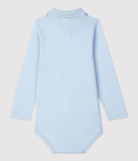 Babies' Cotton Bodysuit FRAICHEUR blue