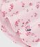 Babies' long sleeved floral-print cotton dress JOLI pink/MULTICO white