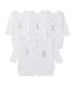 Set of 5 mixed newborn baby's long sleeved bodies