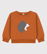 Unisex Patterned Fleece Sweatshirt