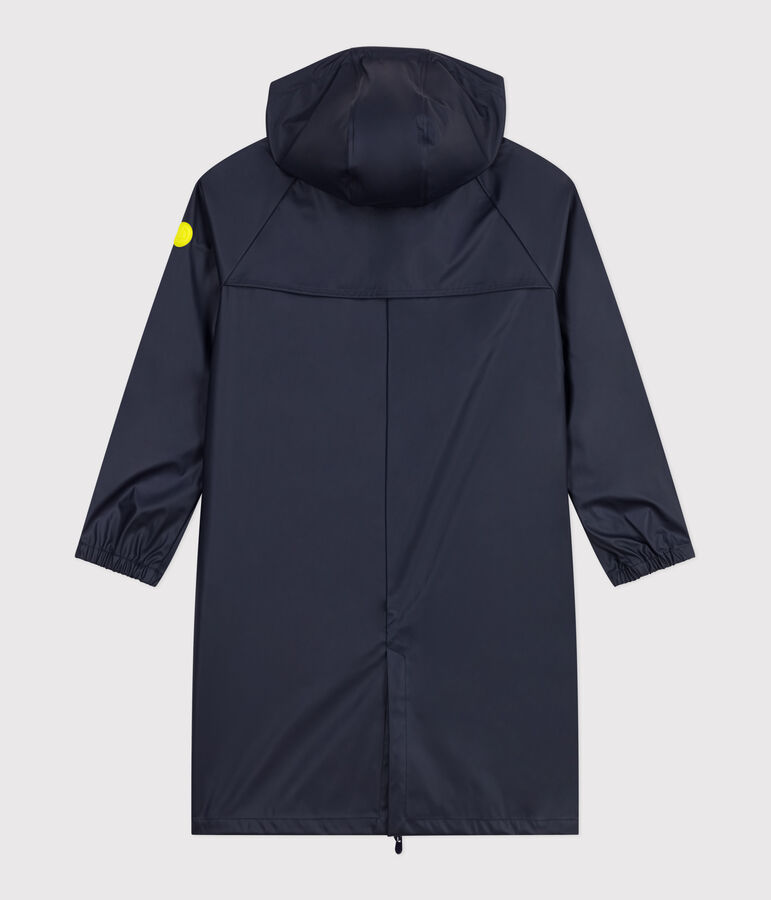 Women's long raincoat in two colours blue