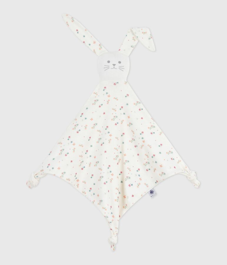 Babies' floral-print cotton comforter white/multicolor