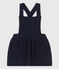 Babies' Sleeveless Patterned Quilted Tube Knit Dress SMOKING blue