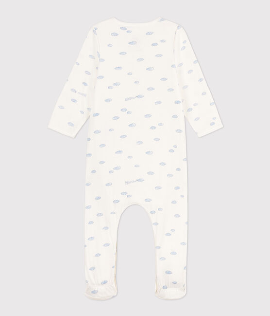 Tube Knit Cloud Patterned Bodyjama MARSHMALLOW white/MULTICO white