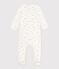 Tube Knit Cloud Patterned Bodyjama MARSHMALLOW white/MULTICO white