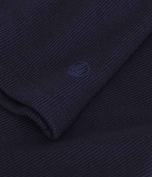 Women's Iconic roll neck in 2x2 rib knit SMOKING