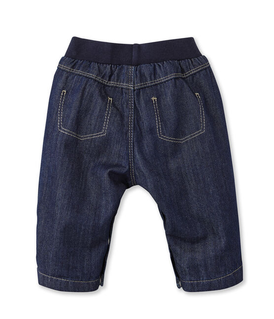 Baby lined denim trousers JEAN blue