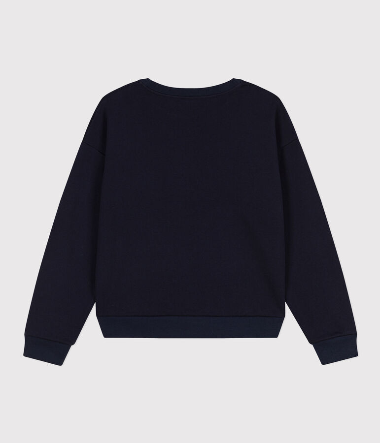 Women's Fleece Sweatshirt SMOKING blue