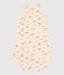 Light Cotton Sleeping Bag TOG 0.8 AVALANCHE white/MULTICO