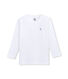 Boy's long-sleeved T-shirt in brushed cotton