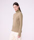 Women's plain cotton rollneck