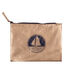 Copper clutch bag