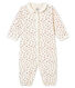 Baby girl's print tubic combi sleepsuit