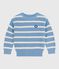 Children's knitted jumper FLO blue/MILK