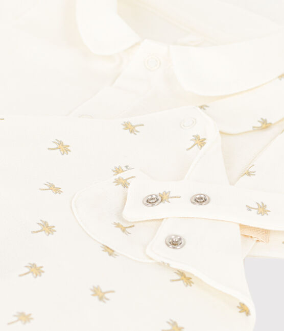 Ensemble salopette et body en coton bébé MARSHMALLOW white/MULTICO white