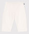 Babies' plain corduroy trousers MILK Ecru