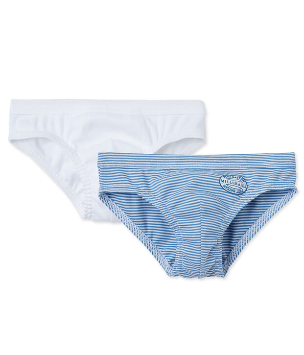 Pack of 2 boy's briefs multicolor