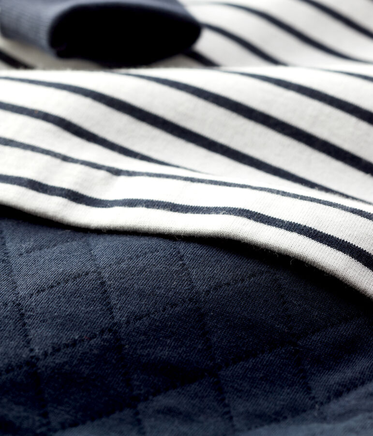 Babies' Iconic Jumpsuit white/blue