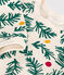 Babies' Christmas tree print pyjamas in brushed fleece AVALANCHE white/MULTICO