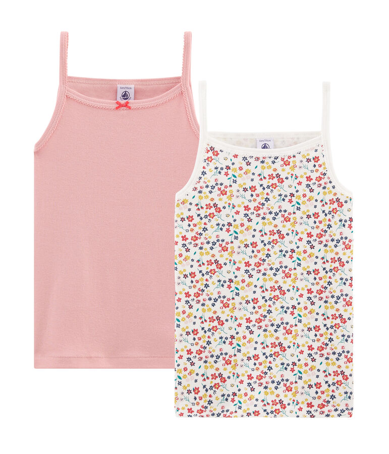Girls' Strappy Tops - 2-Piece Set multicolor