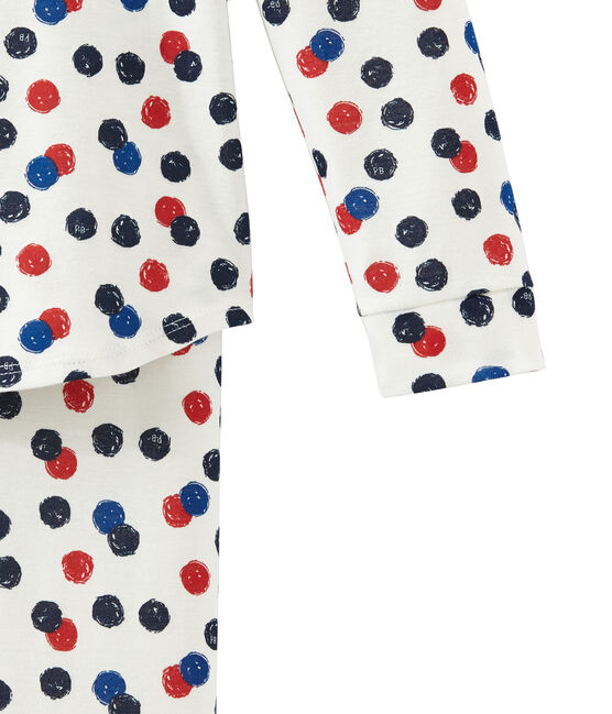 Little girl's pyjamas MARSHMALLOW white/MULTICO white