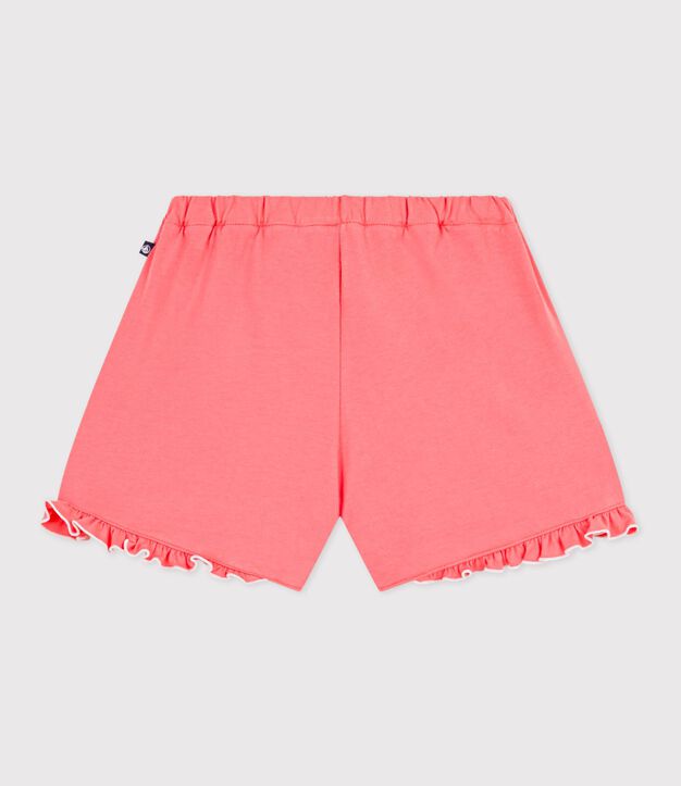 Children's plain cotton shorts FLAMAND