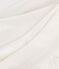 Children's plain cotton jersey tights MARSHMALLOW white