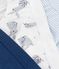 Lot de 3 slips en coton multicolor