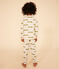 Children's Cotton Animal Print Pyjamas AVALANCHE white/MULTICO