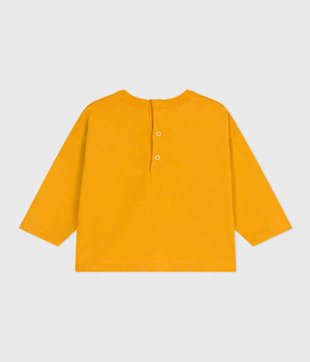 Babies' Long-Sleeved Jersey T-Shirt yellow