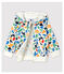 Babies' Fleece Cardigan MARSHMALLOW white/MULTICO white